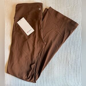 NWT Lululemon Brown Flare Leggings